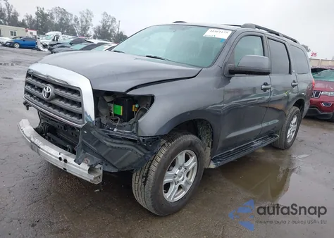 2012 Toyota Sequoia Sr5 5.7L V8 from USA, damaged, VIN 5TDBY5G16CS069063